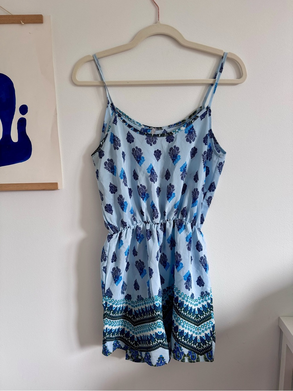 Light Blue Romper